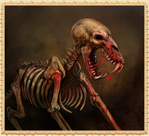Öncü Av Köpeği İskeleti